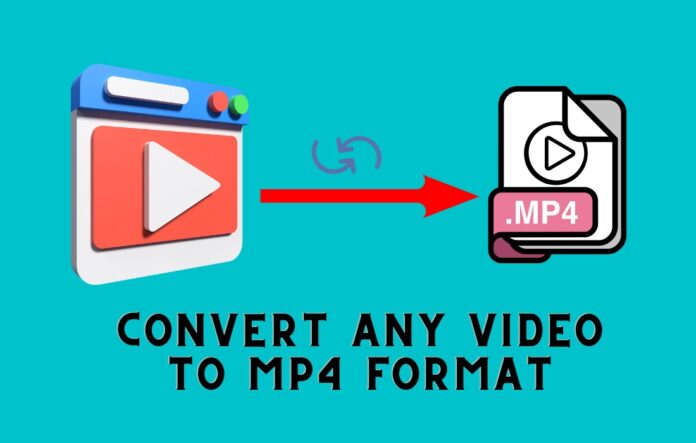 Convert video to MP4 format